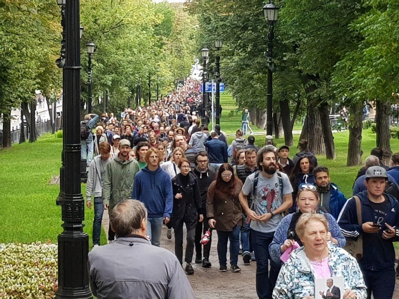 Поліція у зв'язку з підготовлюваною акцією посилила заходи безпеки в центрі Москви