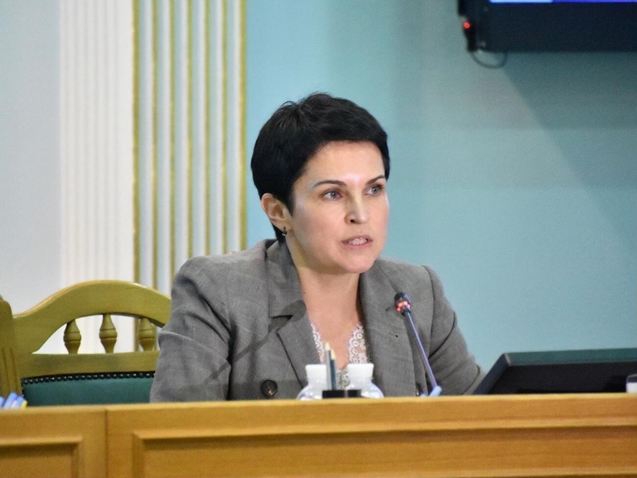 Слипачук зачитала итоговый протокол выборов в многомандатном избирательном округе