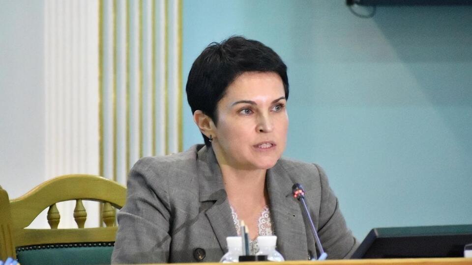 Сліпачук зачитала підсумковий протокол виборів у багатомандатному виборчому окрузі