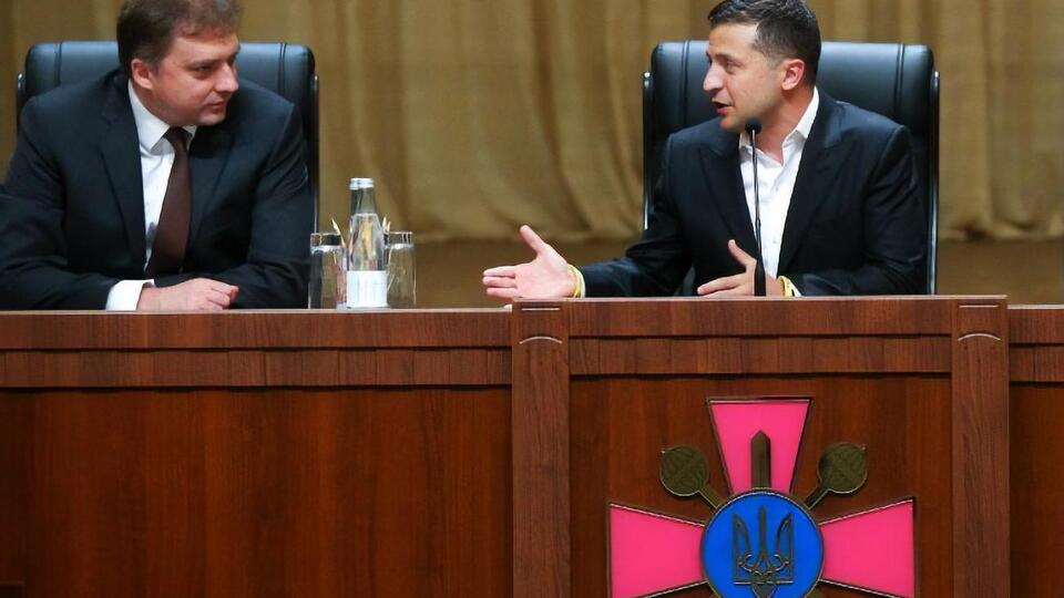 Зеленский представил Загороднюка коллективу
