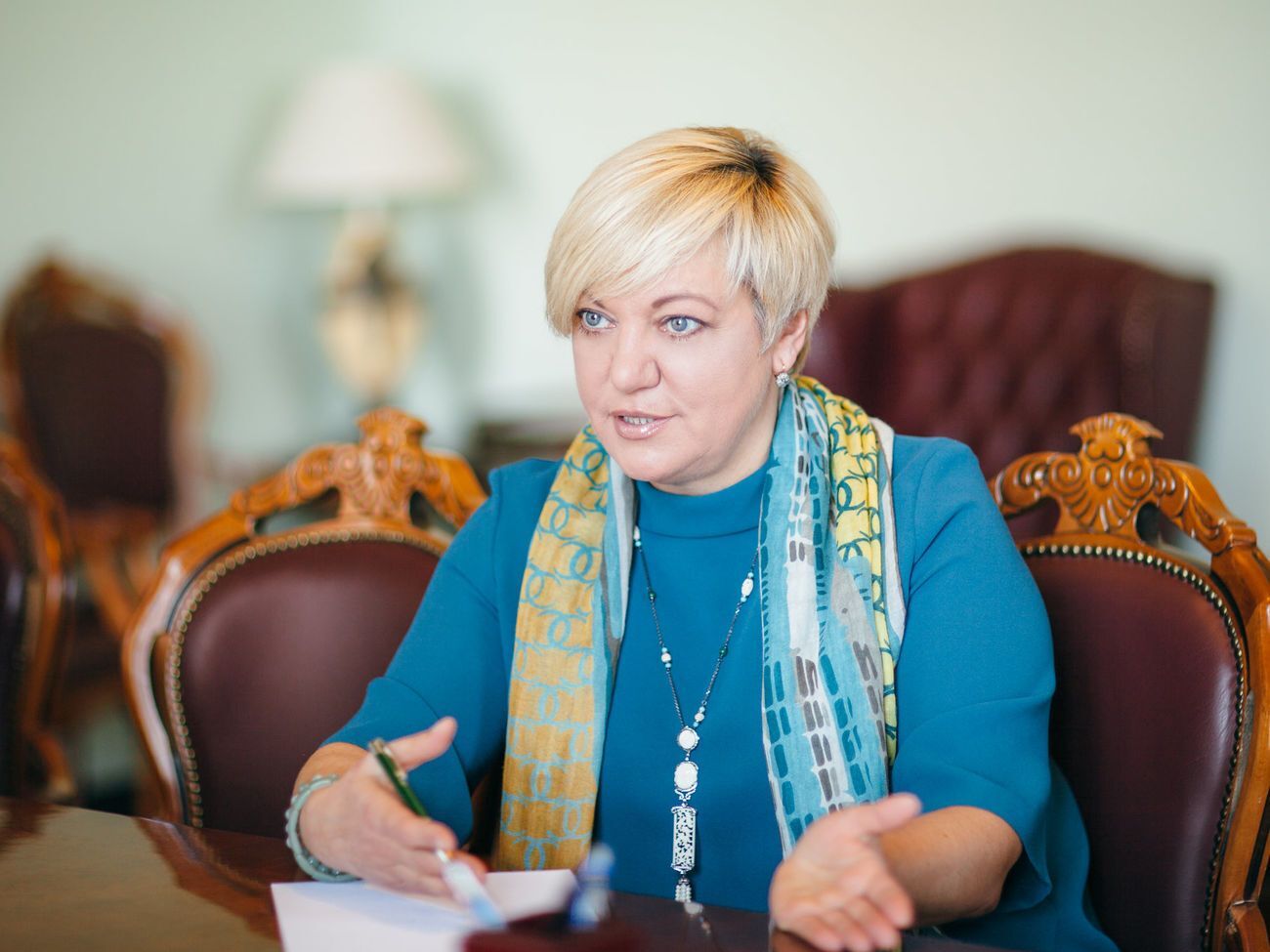 Гонтарева живе в Лондоні