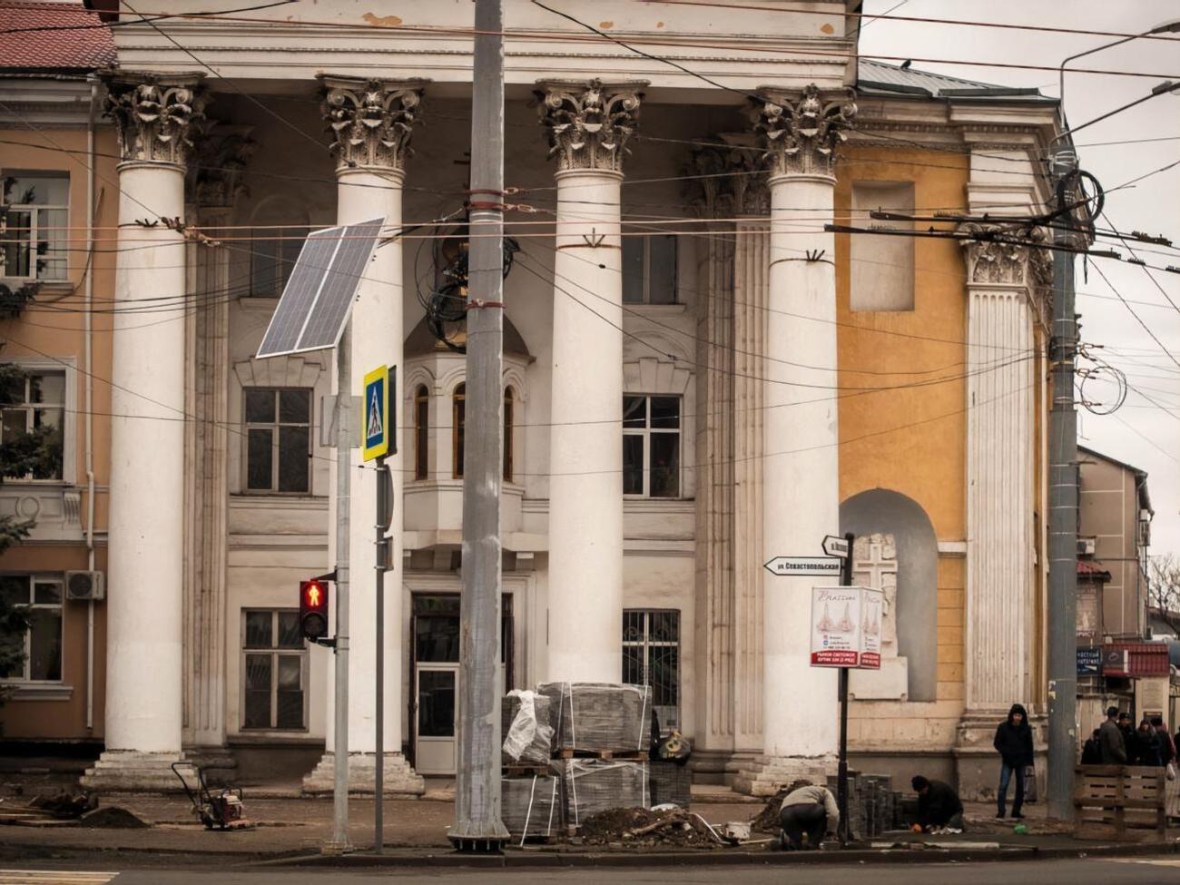 Собор Владимира и Ольги был единственным храмом ПЦУ на аннексированном полуострове