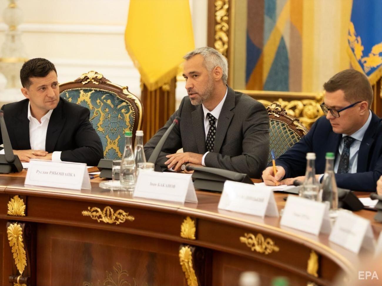 Верховная Рада проголосовала за назначение новым генеральным прокурором Руслана Рябошапки, главой СБУ &ndash;&nbsp;Ивана Баканова