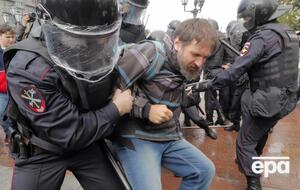 В столице РФ протестовали из-за недопуска кандидатов на выборы в городскую думу