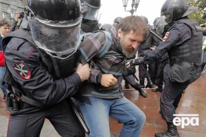 У столиці РФ протестували через недопуск кандидатів на вибори в міську думу