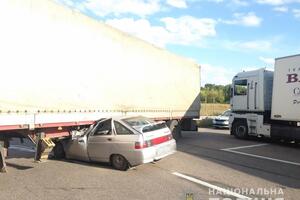 Авария произошла в городе Люботин Харьковской области