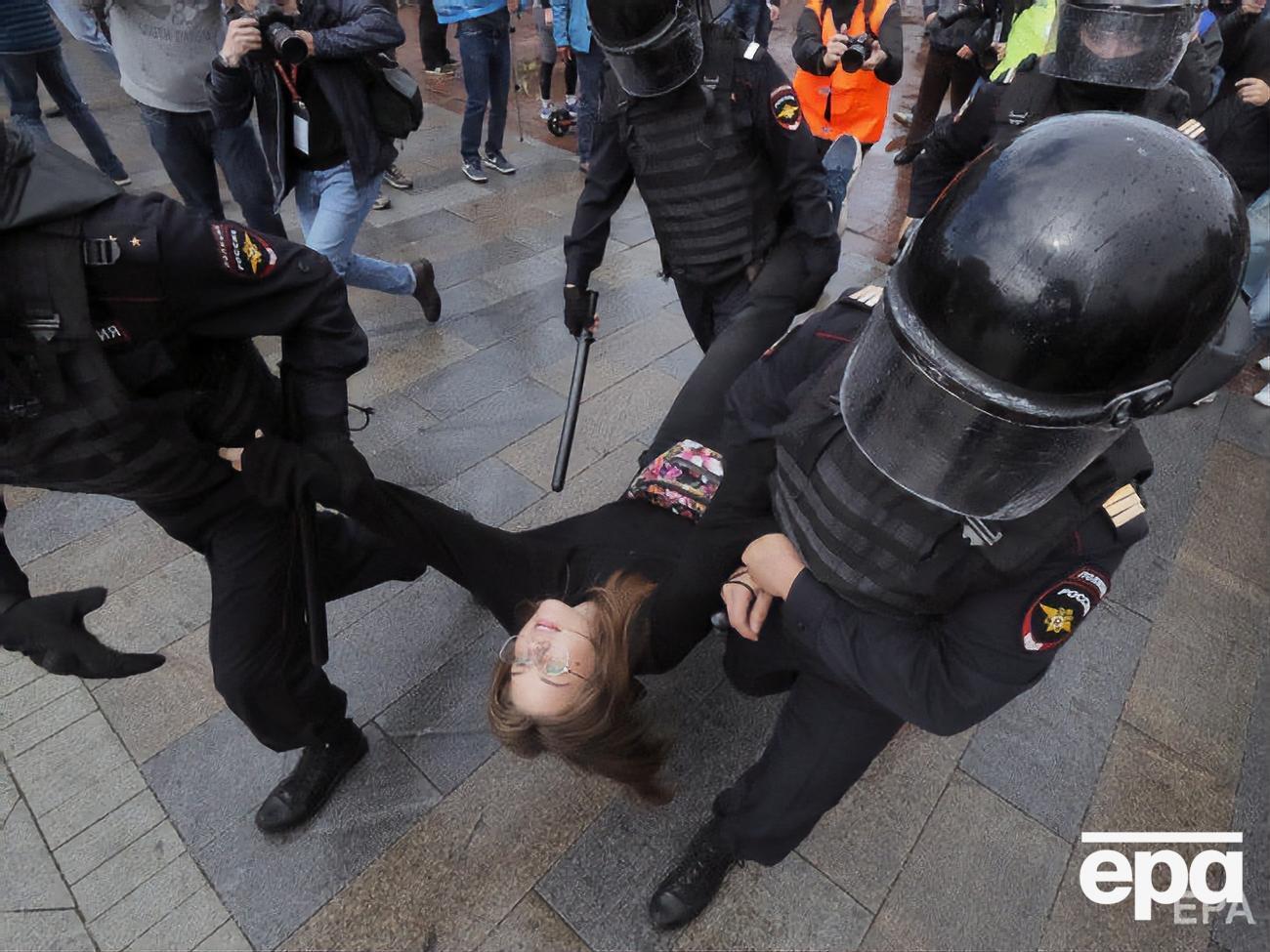 Протесты в Москве прошли 3 августа