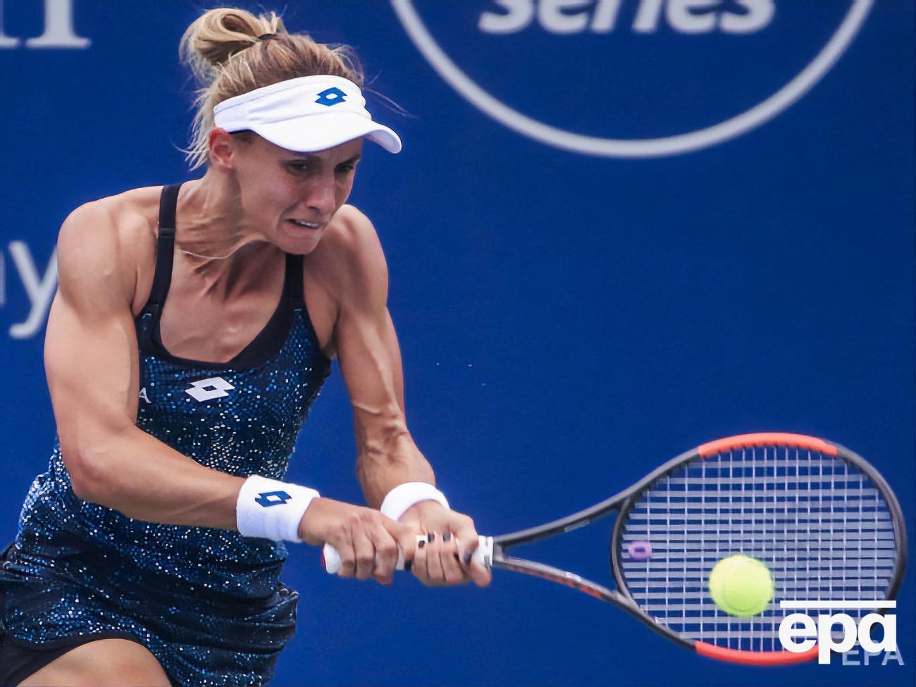 У Цуренко травмированный локоть, утверждают в WTA