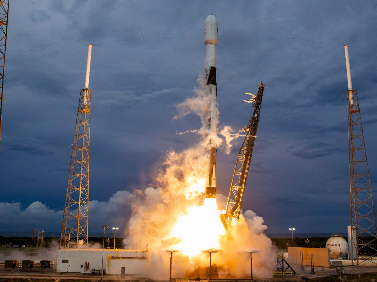 Запуск став третім польотом ракети-носія Falcon 9