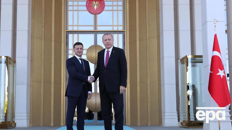 Зеленський провів переговори з Ердоганом