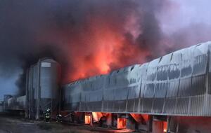 Пожар произошел вечером 7 августа