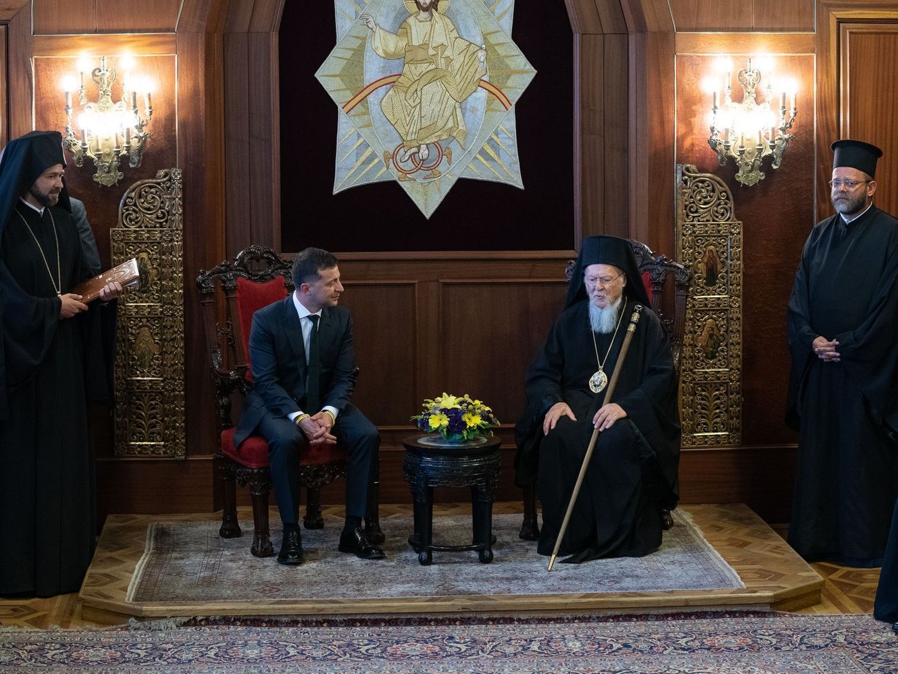 Зеленський зустрівся з Варфоломієм у Стамбулі