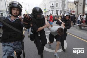 27 липня у Москві затримали понад 1000 осіб