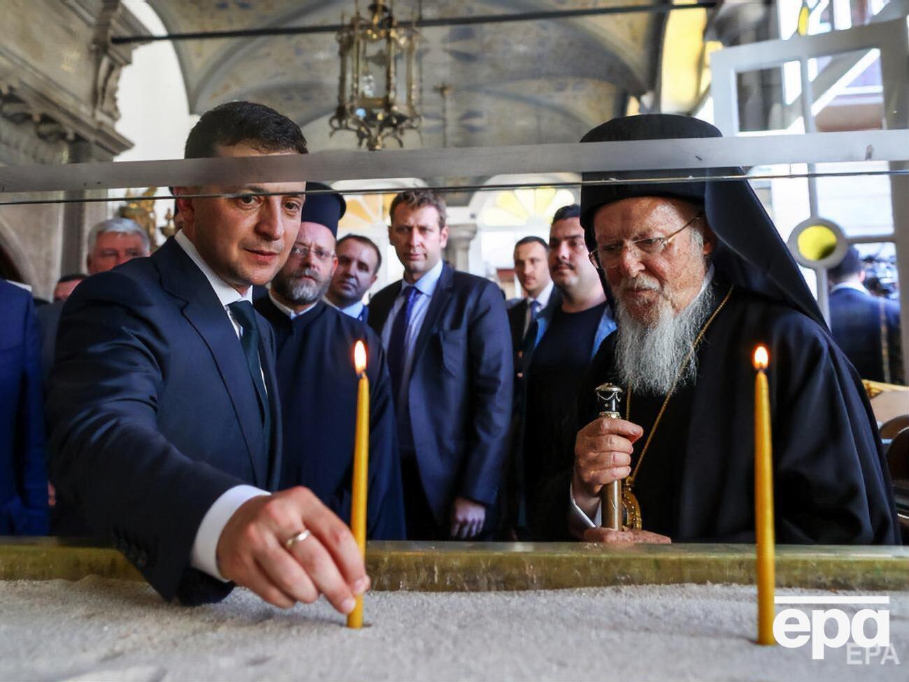 Зеленський і Варфоломій зустрічалися у Стамбулі