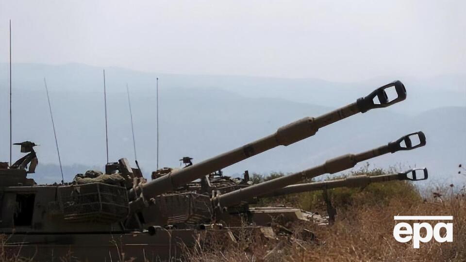 Ізраїльська армія випустила понад 100 артилерійських снарядів