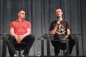 Сенцов і Кольченко дали спільну пресконференцію