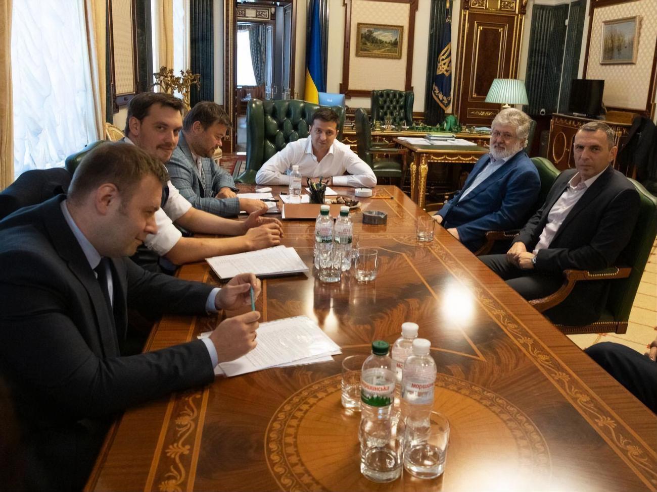 Встреча прошла в Офисе президента