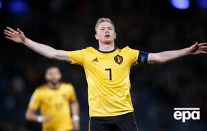 Збірна Бельгії розгромила Шотландію з рахунком 4:0
