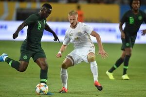 Украинцы вырвали ничью в конце матча