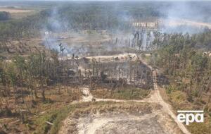 Местами присутствуют единичные задымления территории, сообщили в Генштабе