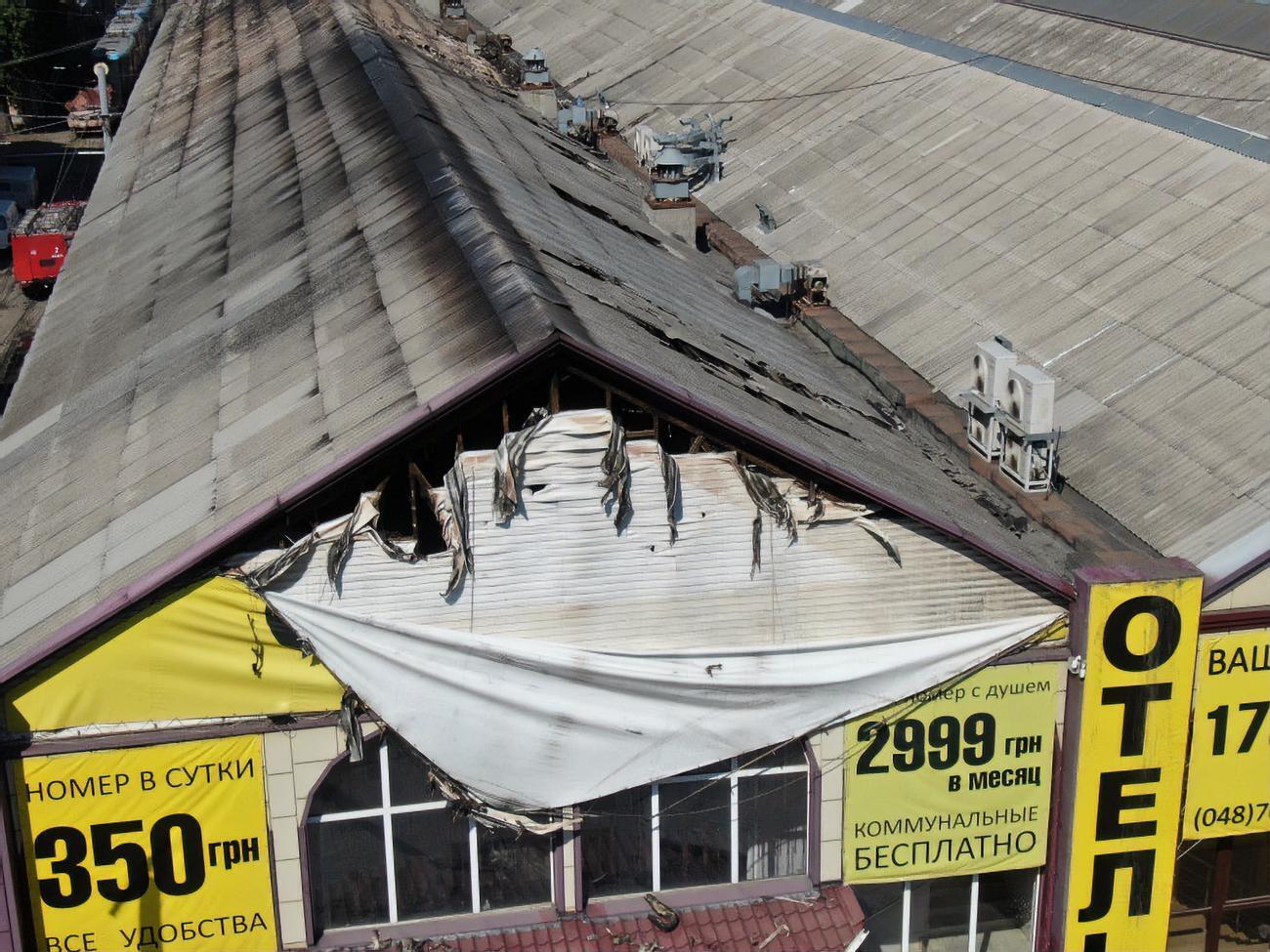 Отель сгорел 17 августа