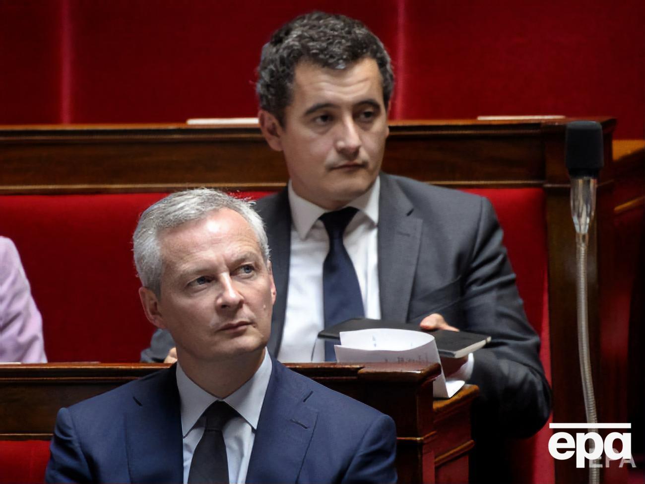 Ле Мэру (на фото слева) и Дарманену уже угрожали раньше