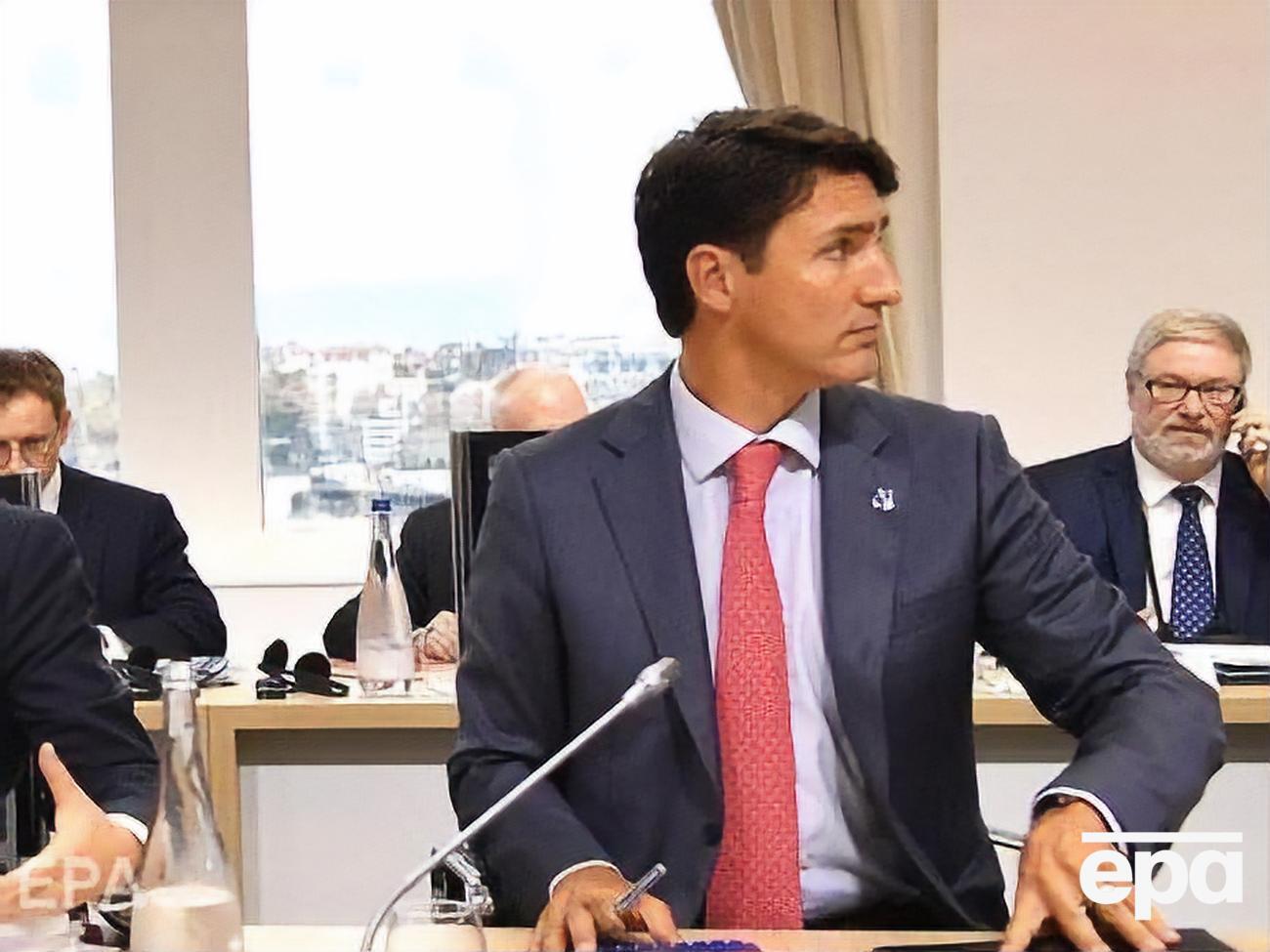 Инцидент с самолетом Трюдо поизошел в Британской Колумбии