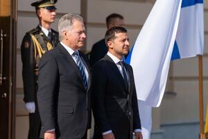 12 сентября Зеленский встретился с президентом Финляндии Саули Нийнисте