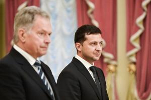 Зеленский встретился с Нийнисте в Киеве