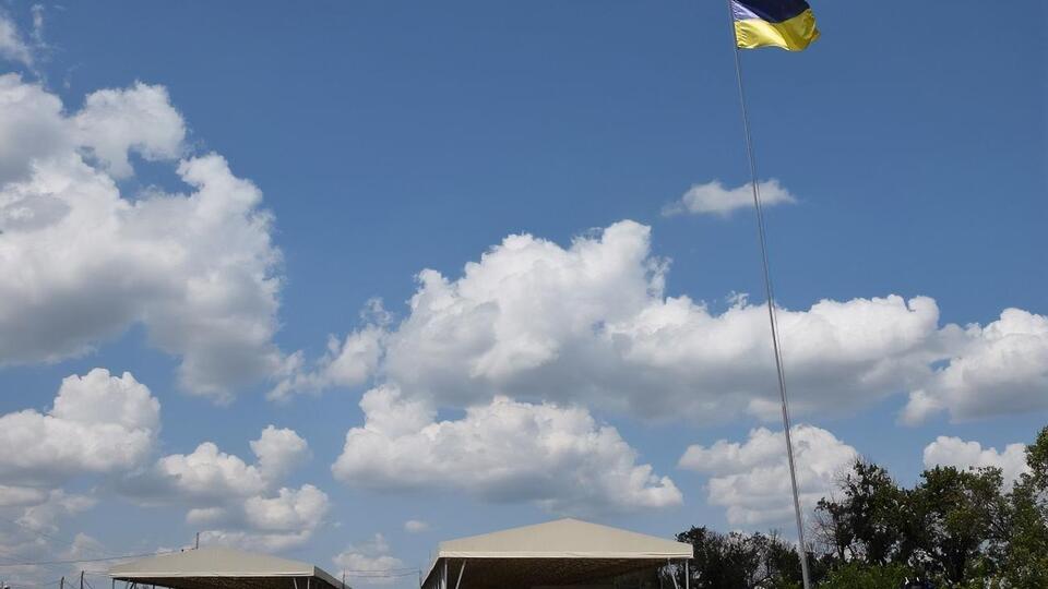 Гуманітарний вантаж доправили на тимчасово окуповані території Донбасу через контрольний пункт в'їзду-виїзду "Новотроїцьке"