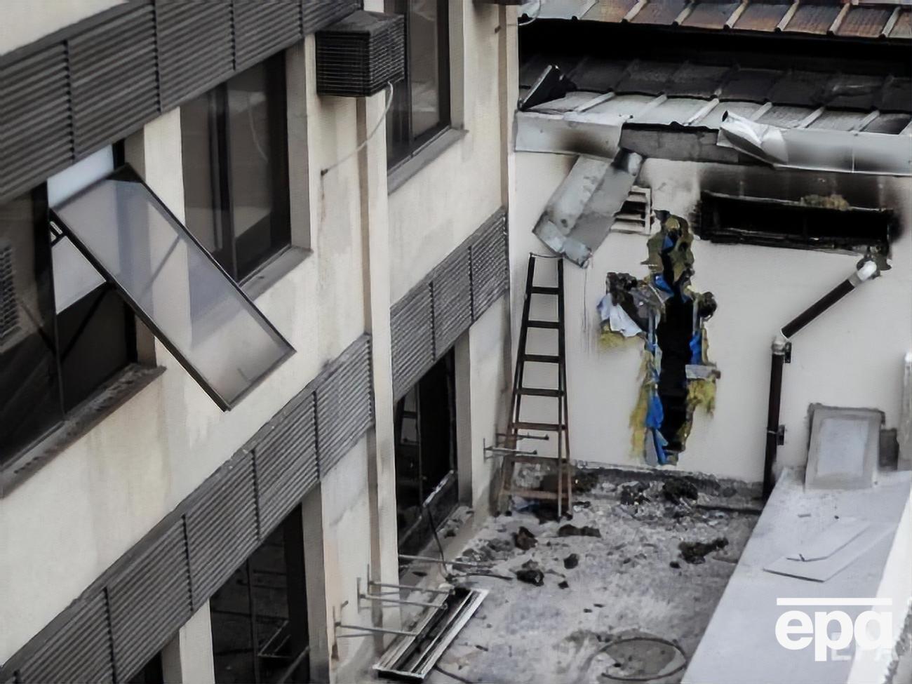 Пожар потушили за два часа