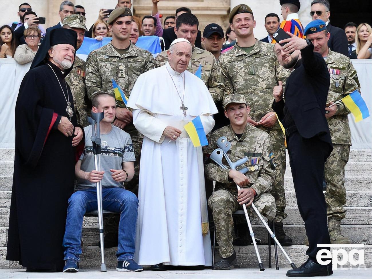 Папа римський: Радію за звільнених, які змогли обійняти своїх найдорожчих