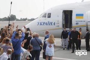 Українські політв'язні й військові моряки повернулися в Україну 7 вересня