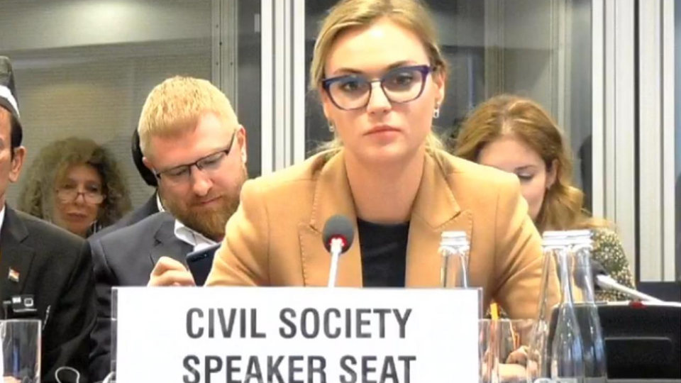 Главный редактор подконтрольных РФ изданий "Крымская газета" и "Крымский журнал" Мария Волконская назвала на заседании Крым российским