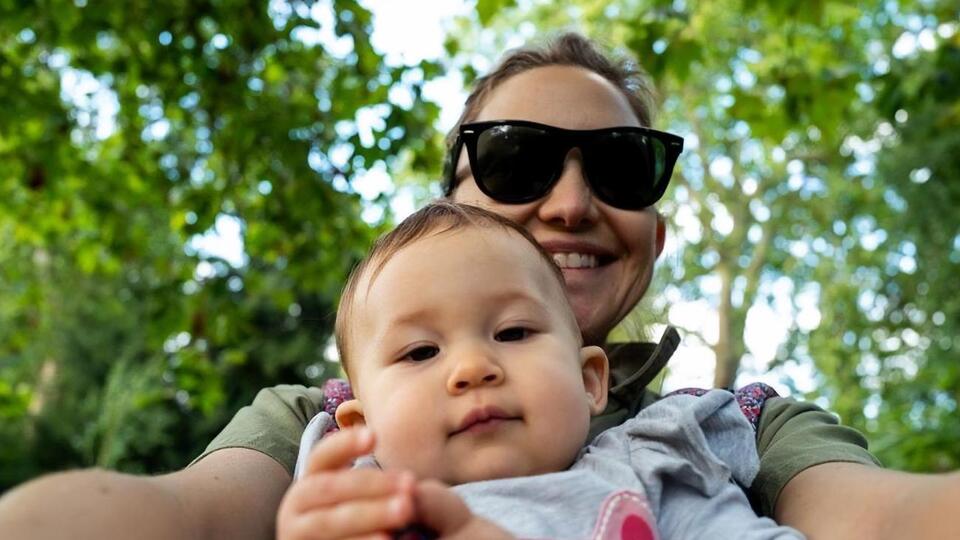 Хадсон приняла участие в съемке с дочерью