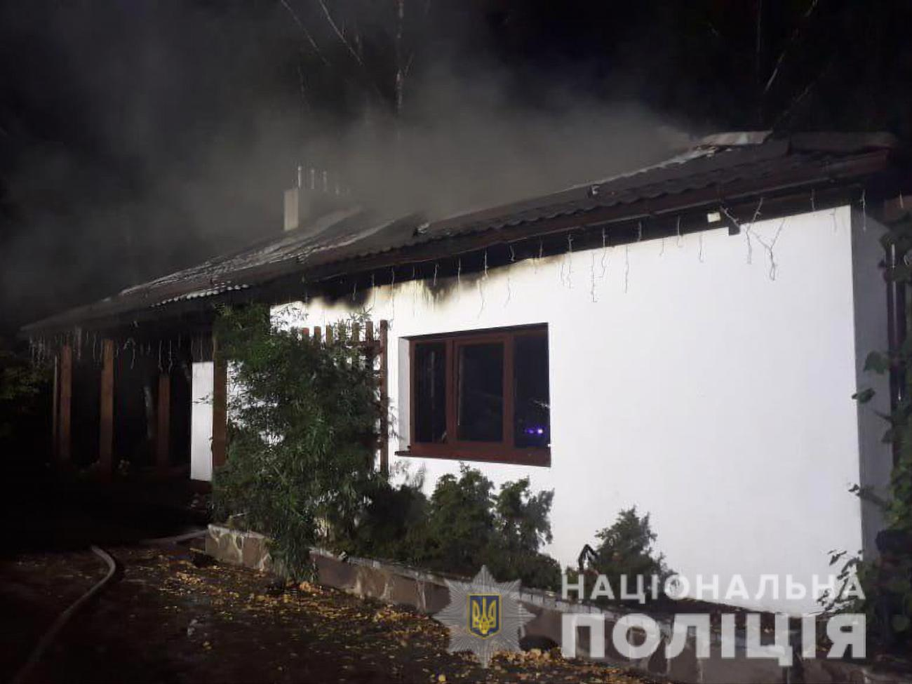 Дом Гонтаревой мог загореться от брошенной гранаты