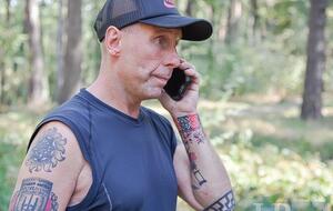 Гержан (на фото) в ходе задержания Цемаха потерял ногу; его сослуживец Александр Колодяжный погиб от полученных ранений