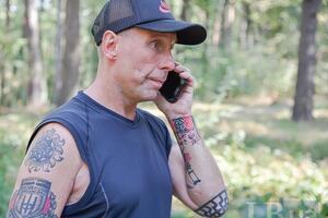 Гержан (на фото) під час затримання Цемаха втратив ногу; його товариш Олександр Колодяжний загинув від поранень