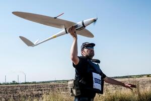 Мины обнаружил беспилотник ОБСЕ