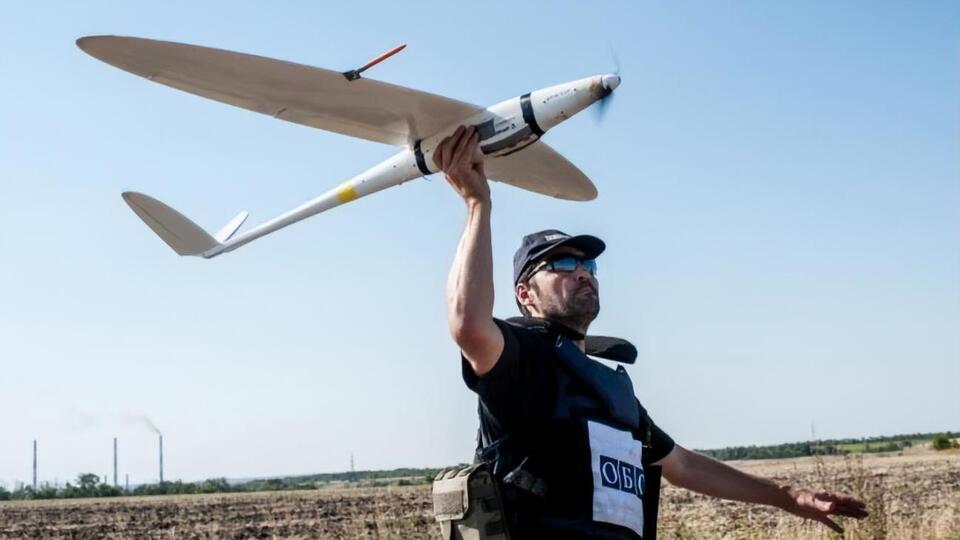 Міни виявив безпілотник ОБСЄ