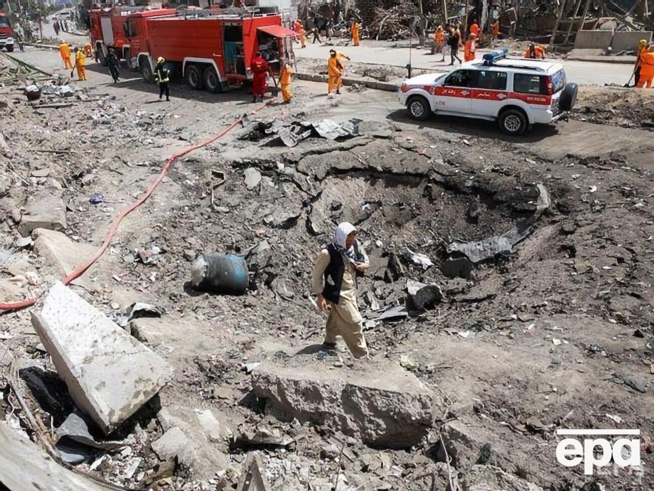 Ответственность за взрыв взяла на себя радикальная исламистская группировка "Талибан"