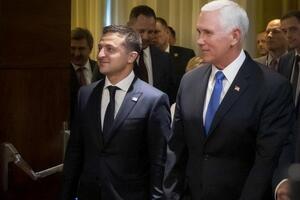 Перед початком переговорів із Зеленським Пенс заявив, що відносини США і України ніколи не були такими міцними, як зараз