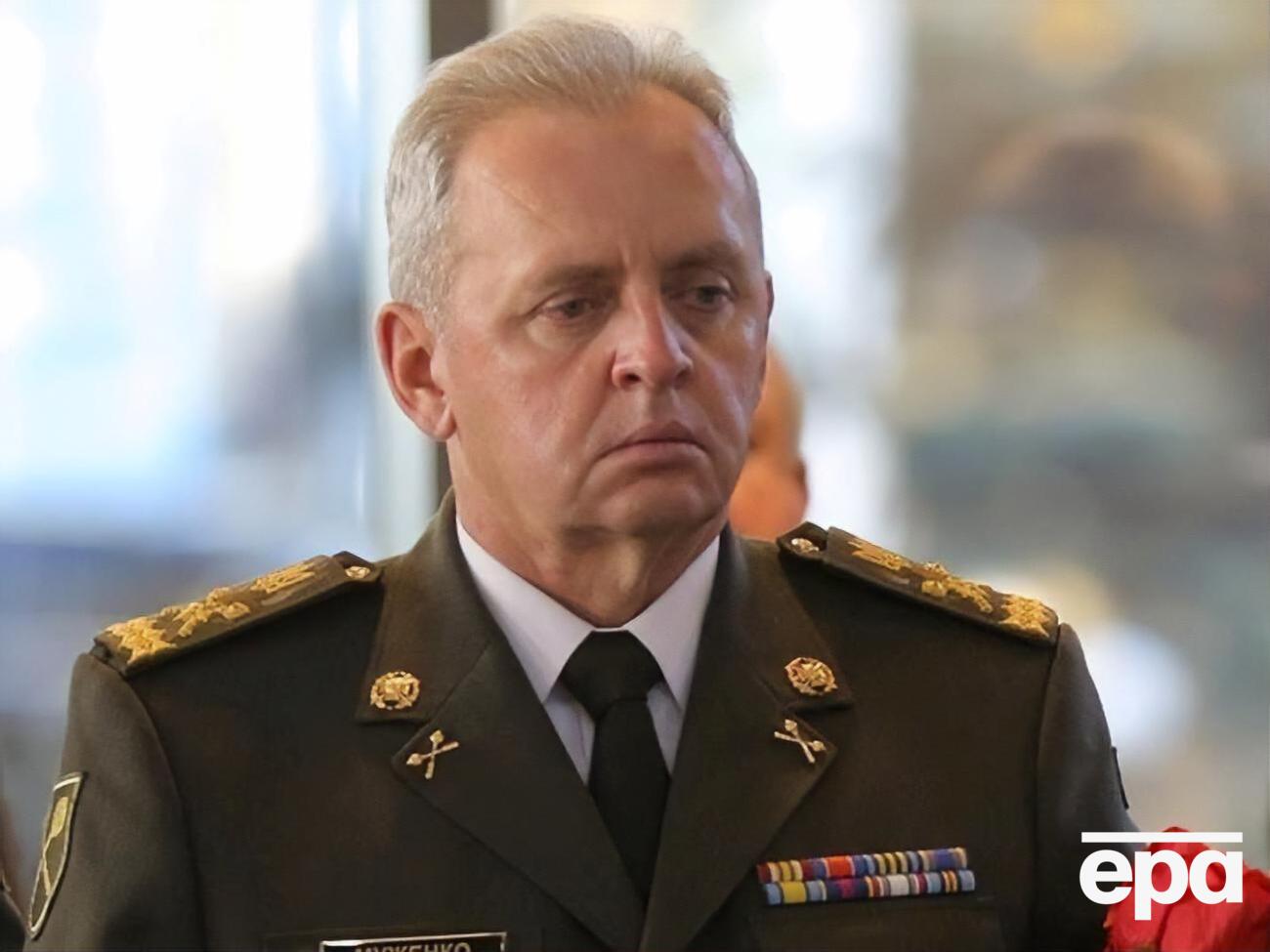 Муженко очолював Генштаб ЗСУ з липня 2014 року до травня 2019 року
