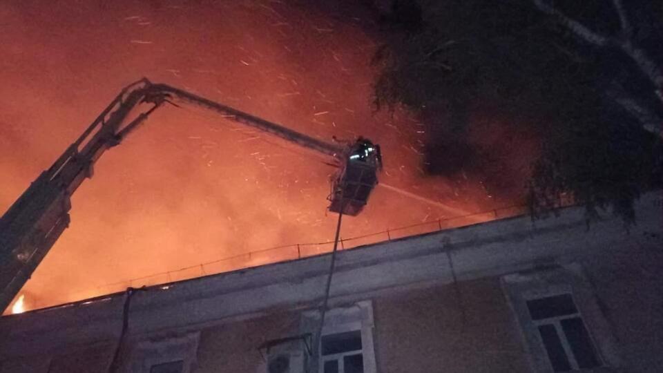 Пожежу загасили до 5.00