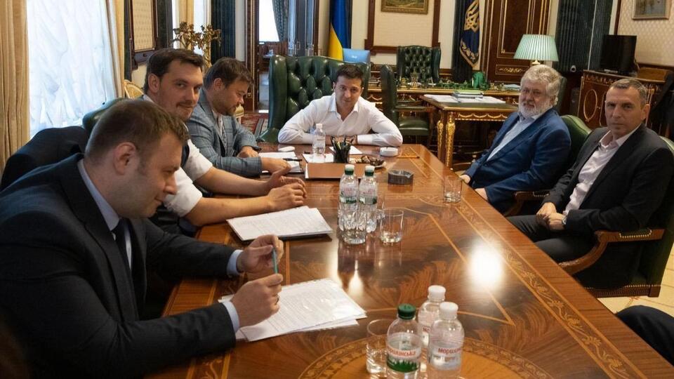 Зеленський і Гончарук зустрічалися з Коломойським 10 вересня