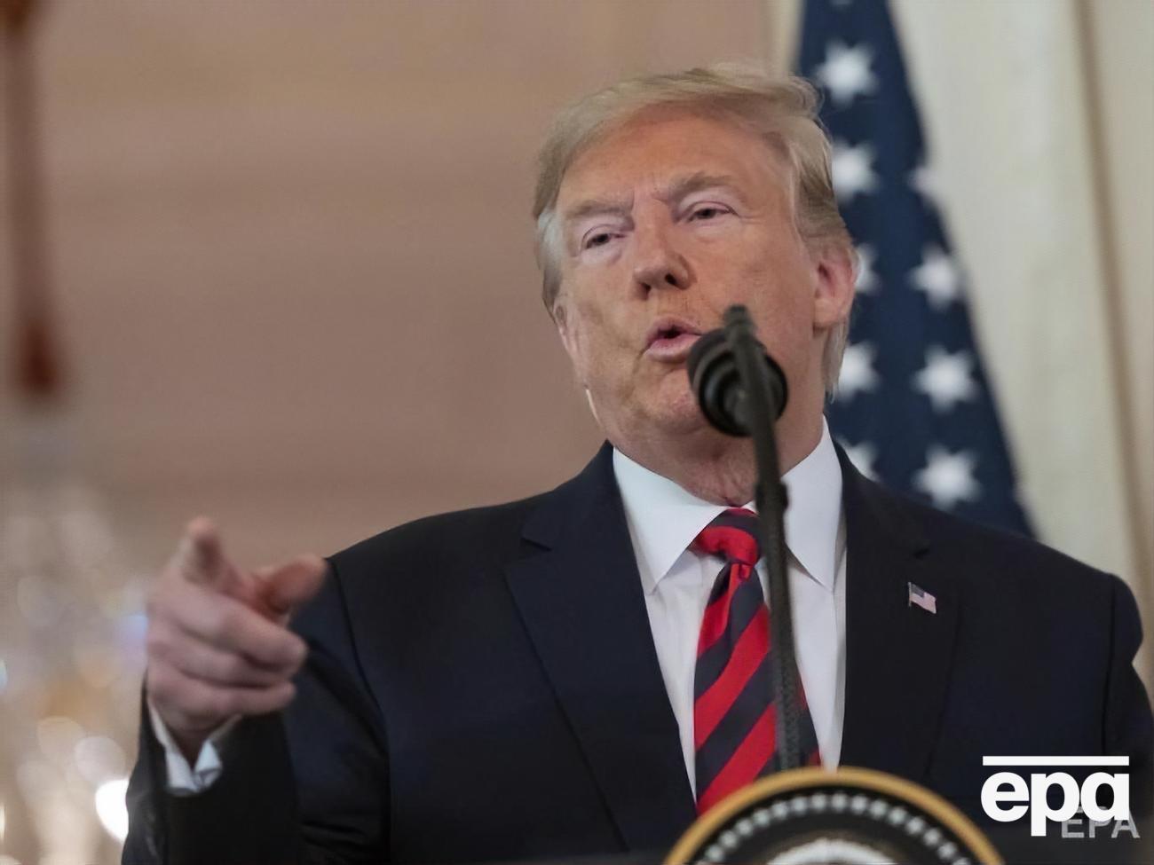 Трамп (на фото) обговорить із Зеленським співпрацю України і США в галузі енергетики і торгівлі