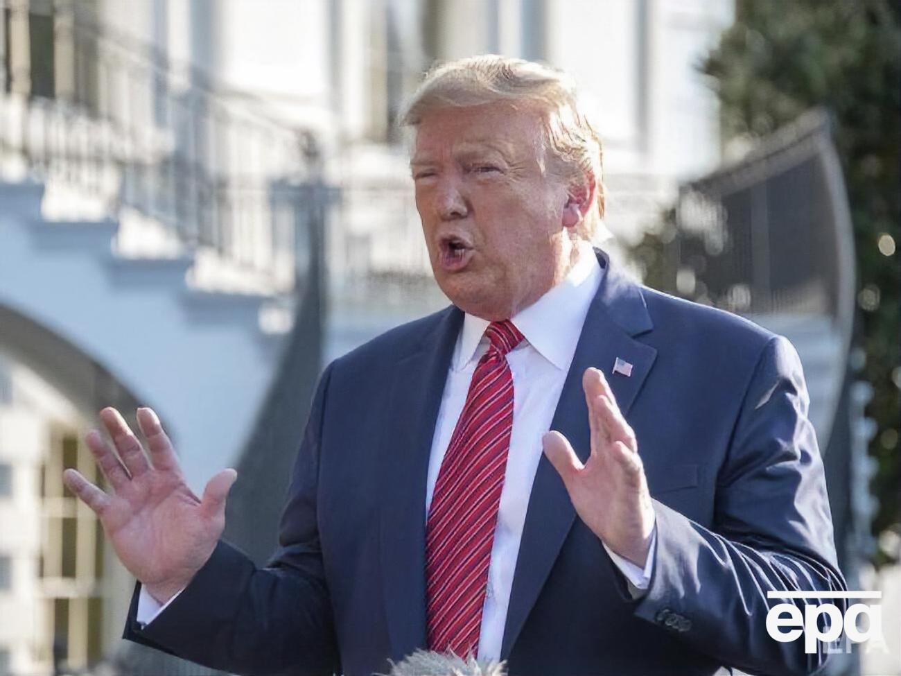 Трамп: Я підтримував Україну від самого початку, але я дуже розчарований тим, що інші країни не роблять того самого