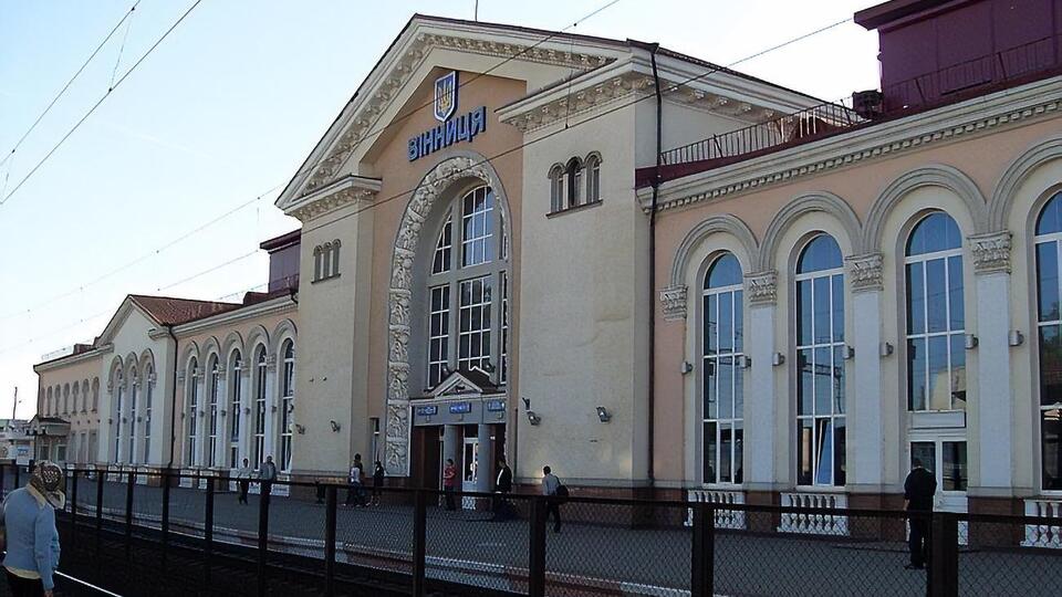 Поїзд загорівся на станції Вінниця