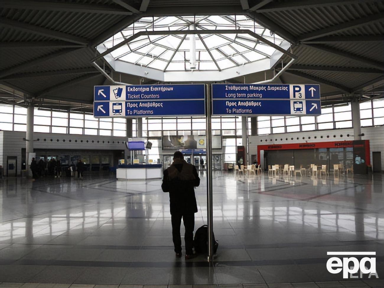 Инцидент произошел в аэропорту Афин
