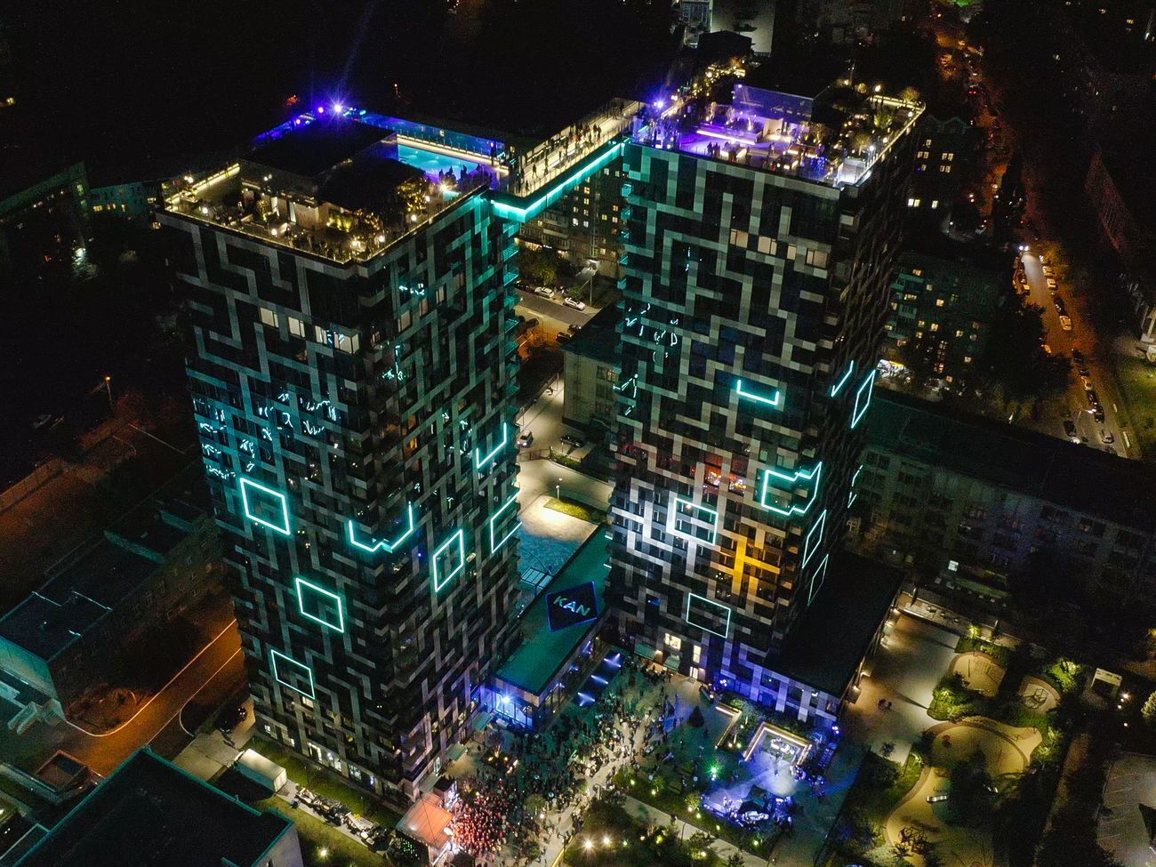 Вечеринка на высоте 84 метров никого не оставила равнодушным